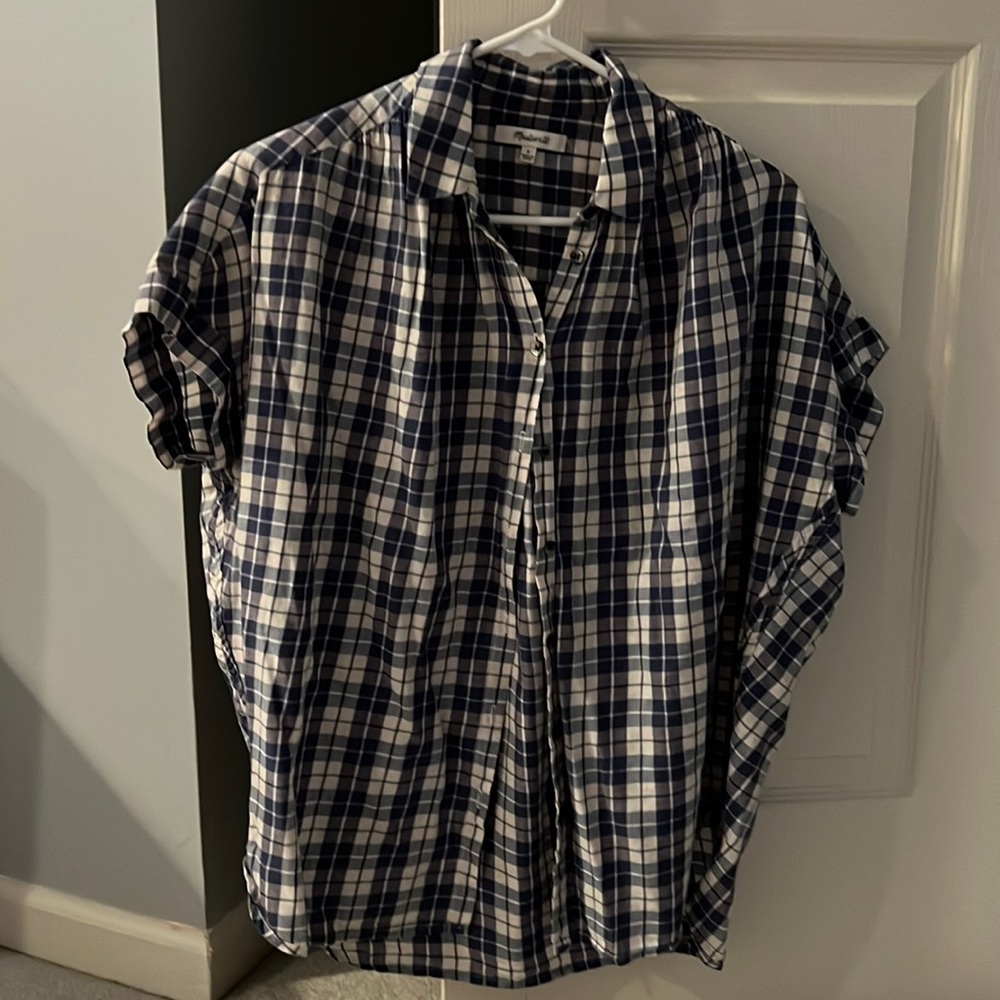 Madewell Central Linus Plaid Shirt  (style #J4830)